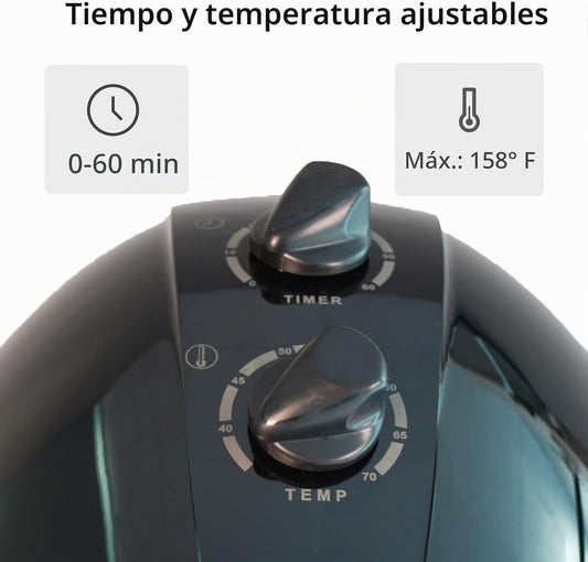 OIYALI Secador de pelo profesional con capucha de 1000 W, secador d...