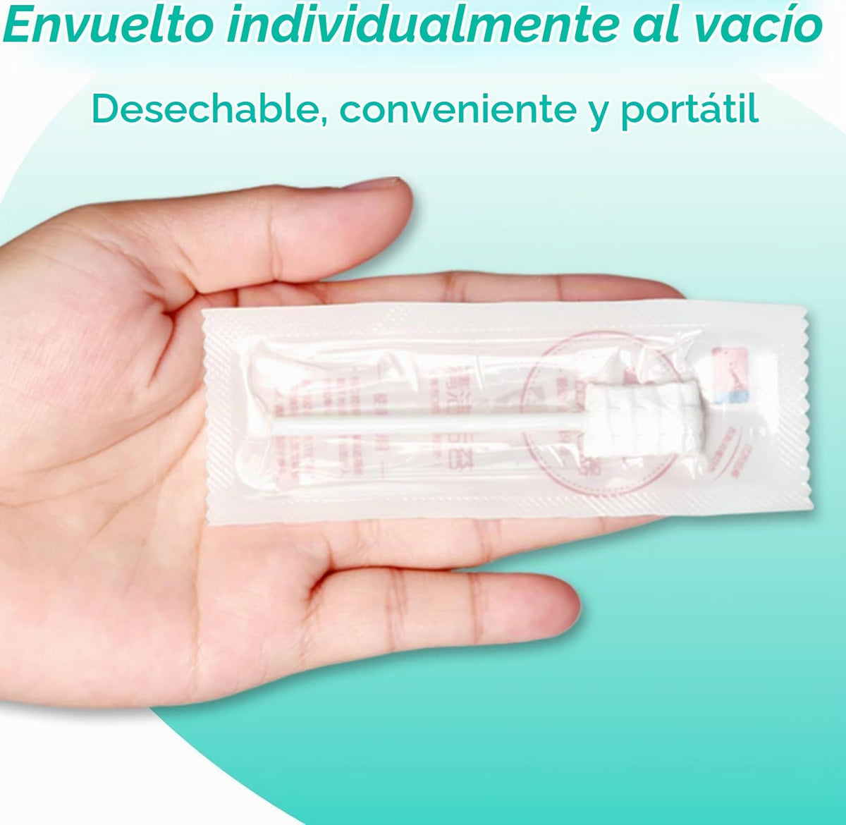 Foily Paquete de 30 gasas limpiadoras de lengua para bebés con cepi...