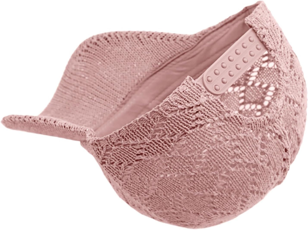 FASHIXD Gorra de béisbol de malla tejida de verano para mujer, somb...