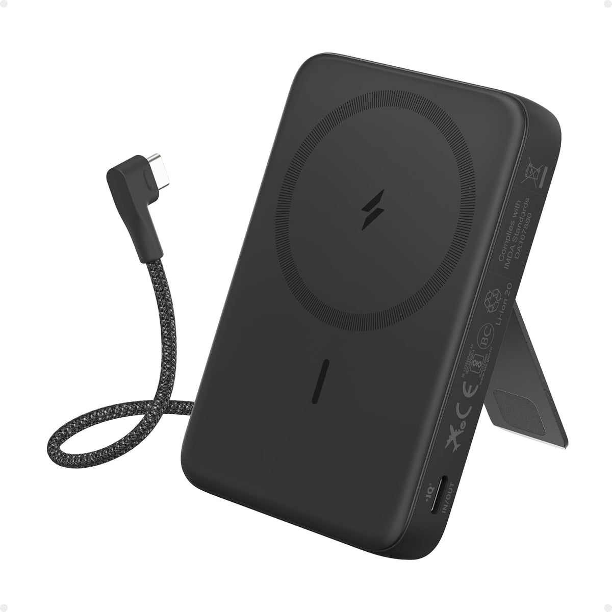 Anker Zolo Banco de Energía Magnético, Cargador Portátil Inalámbric...