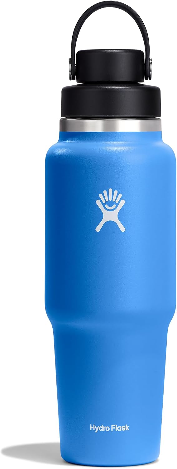 Hydro Flask Botella de viaje Surf de boca ancha con tapa Flex para...
