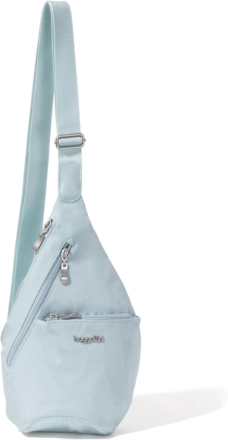 Baggallini - Mochila Mini Bandolera para Mujer - 12x7 Bolso Cruzado...