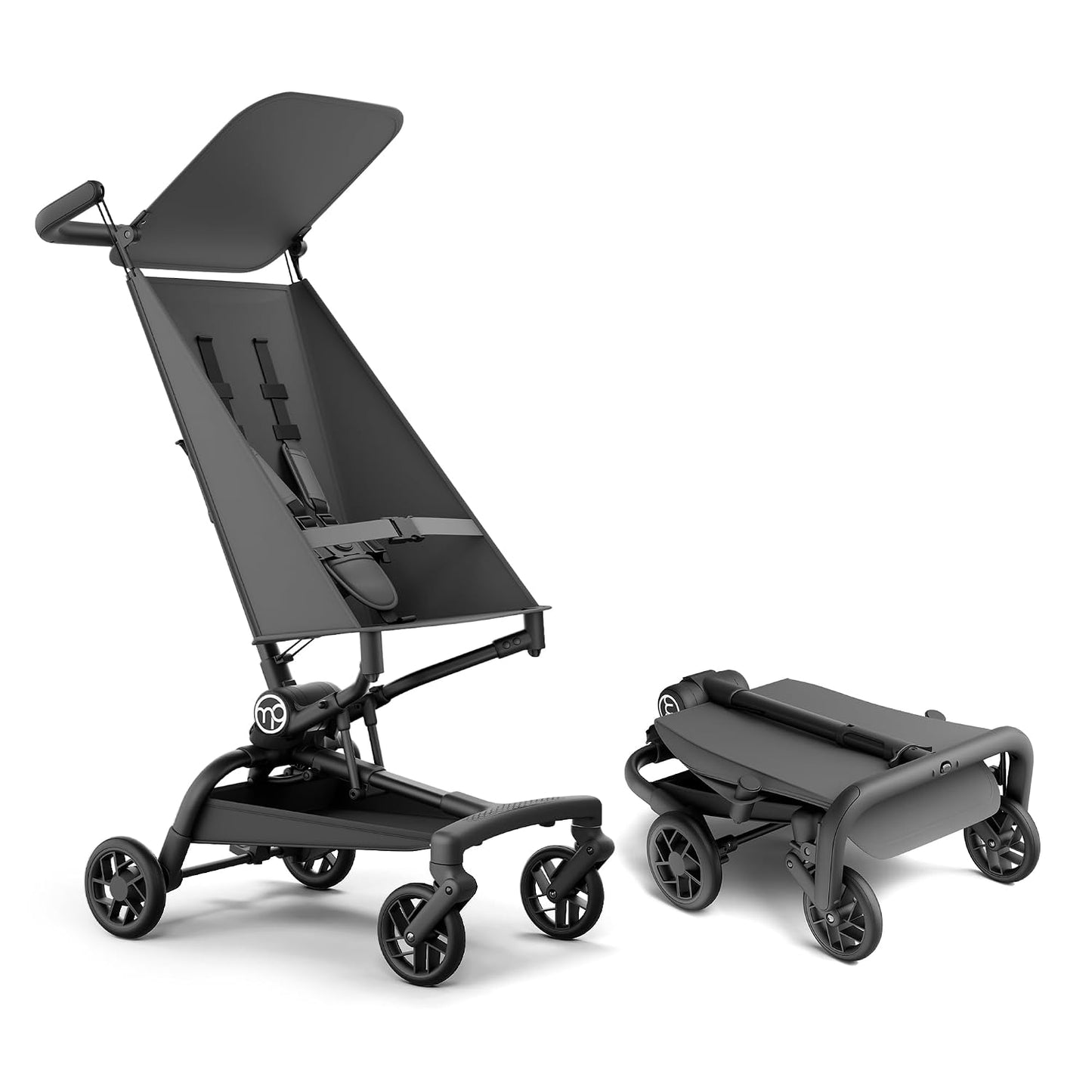 Mompush Jeto - Cochecito de viaje ligero \u2013 9.8 libras ultracom...