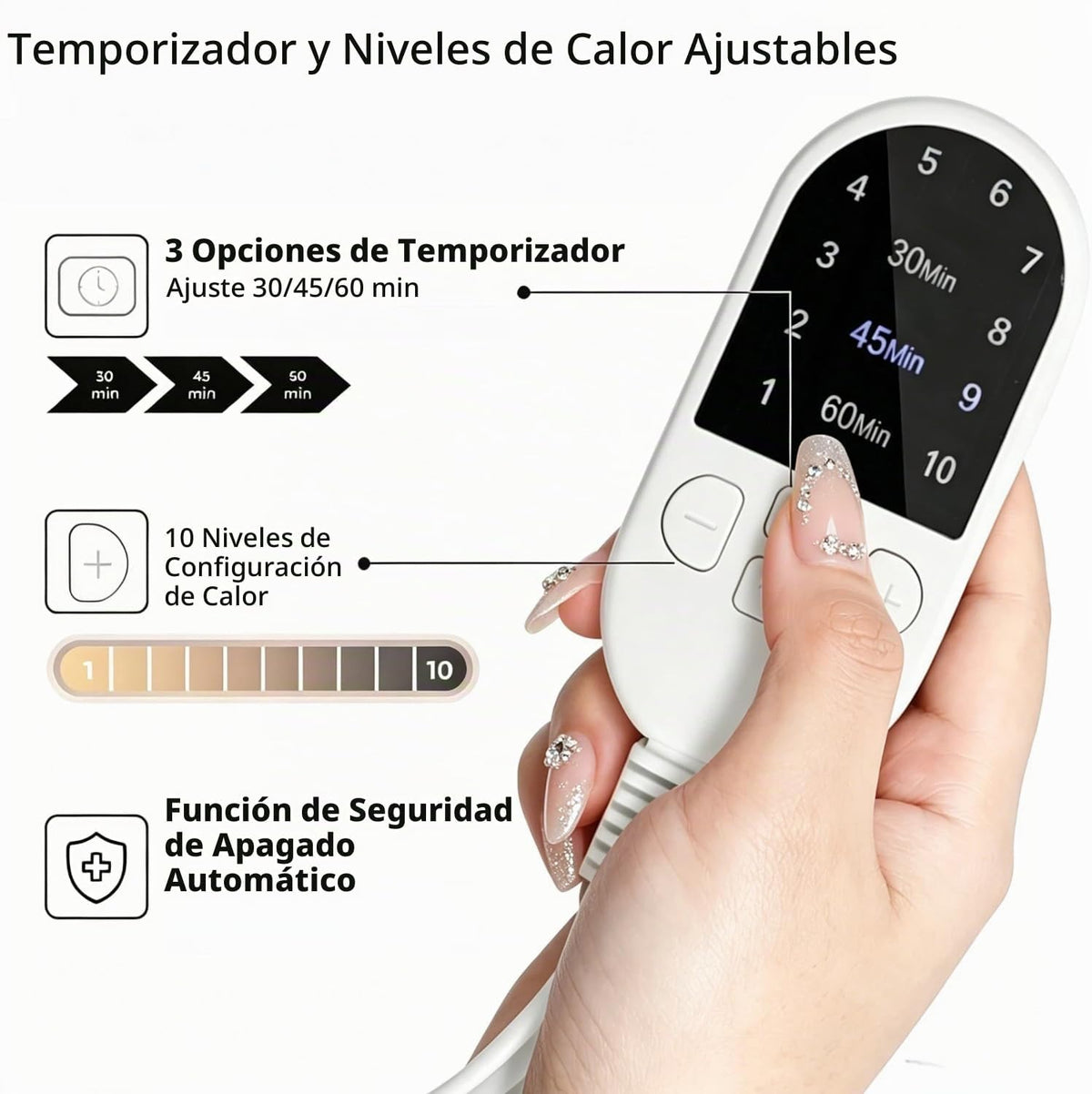 Gorro vaporizador para el cabello para acondicionamiento profundo,...