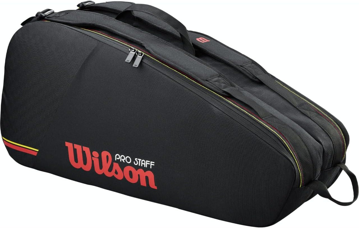 Raquetero Wilson Pro Staff Classic 6PK, Negro
