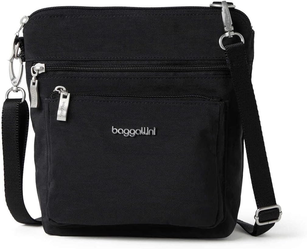 Bolso transversal de bolsillo moderno Baggallini para mujer, de 21....