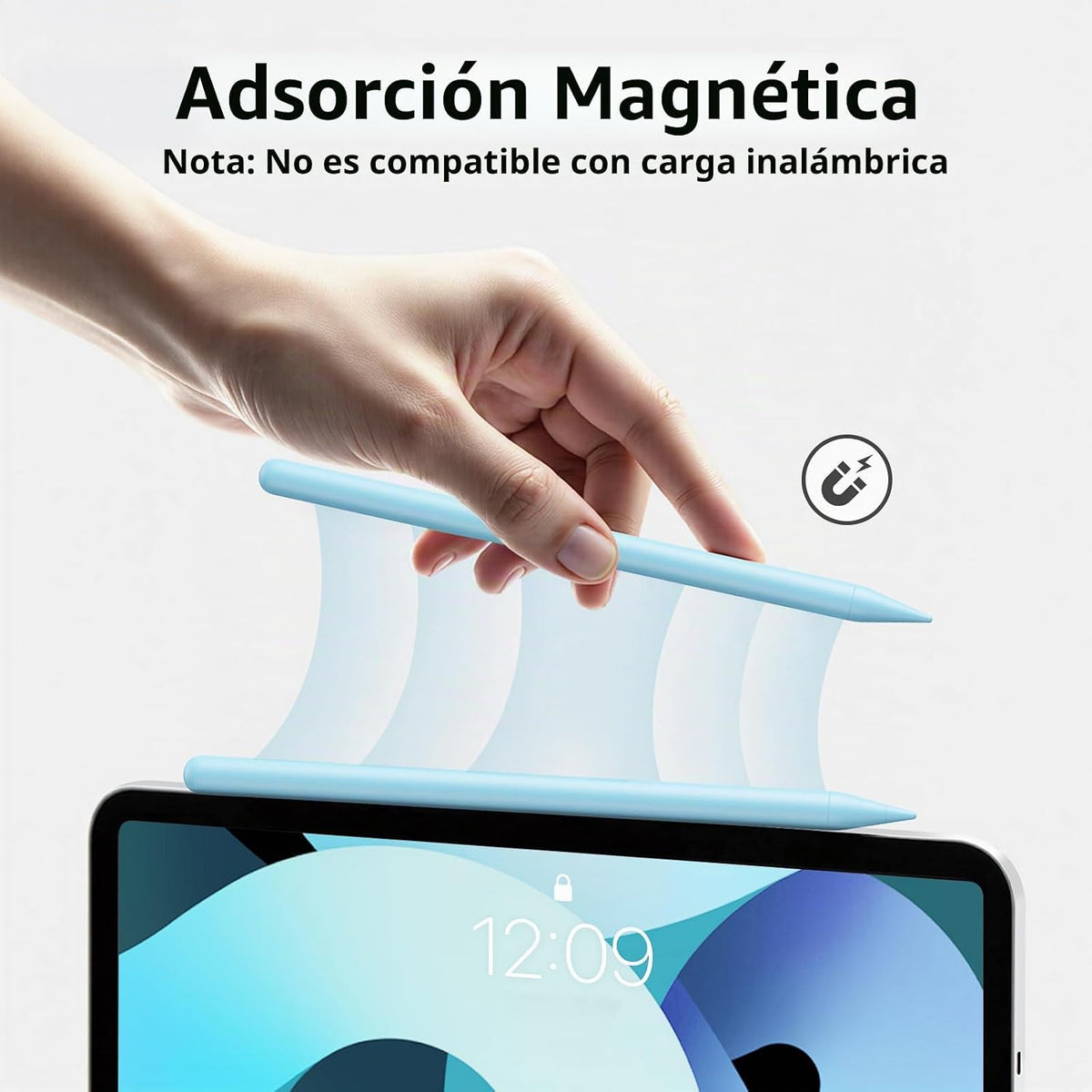 Lápiz óptico para iPad 6-11ª generación 2X carga rápida, rechazo de...