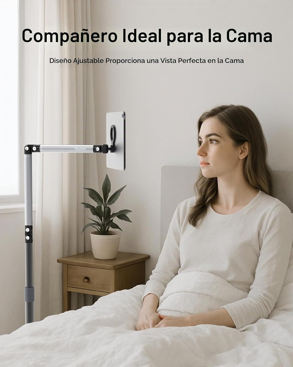 TELESIN ° Soporte magnético para teléfono y tableta, soporte de tel...