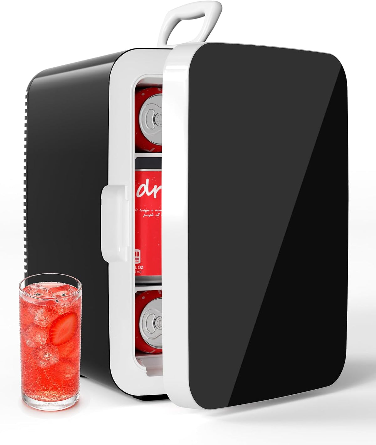 Electactic Mini refrigerador de 10L, refrigerador pequeño portátil...