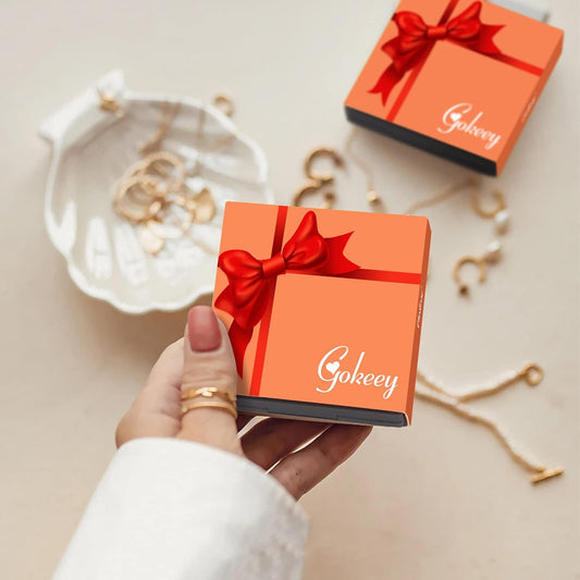 Gokeey Juego de pulseras de oro para mujer, no se deslustran, moder...