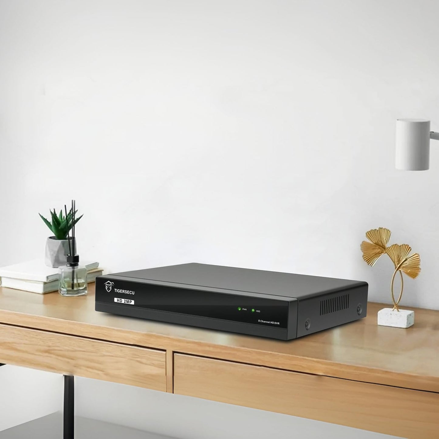 TIGERSECU Grabadora de Seguridad DVR Super HD 1080P de 8 Canales co...