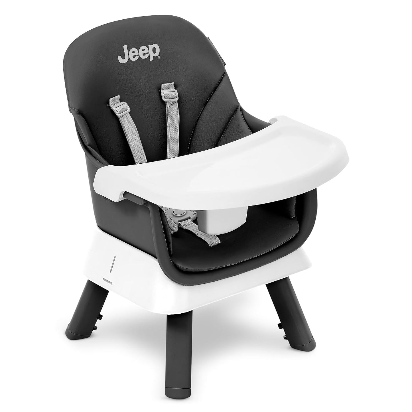 Trona convertible 6 en 1 Jeep Milestone de Delta Children, negra |...