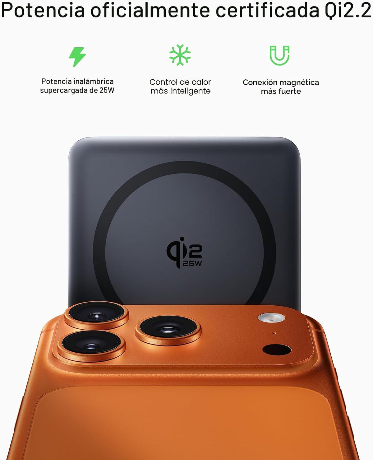 Baseus Picogo AM52 MagSafe Power Bank, Qi2.2 25W 10,000mAh cargador...