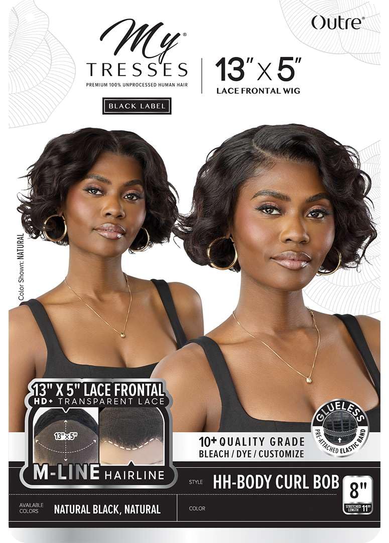 Outre Mytresses - Peluca de cabello humano con encaje frontal de 13...