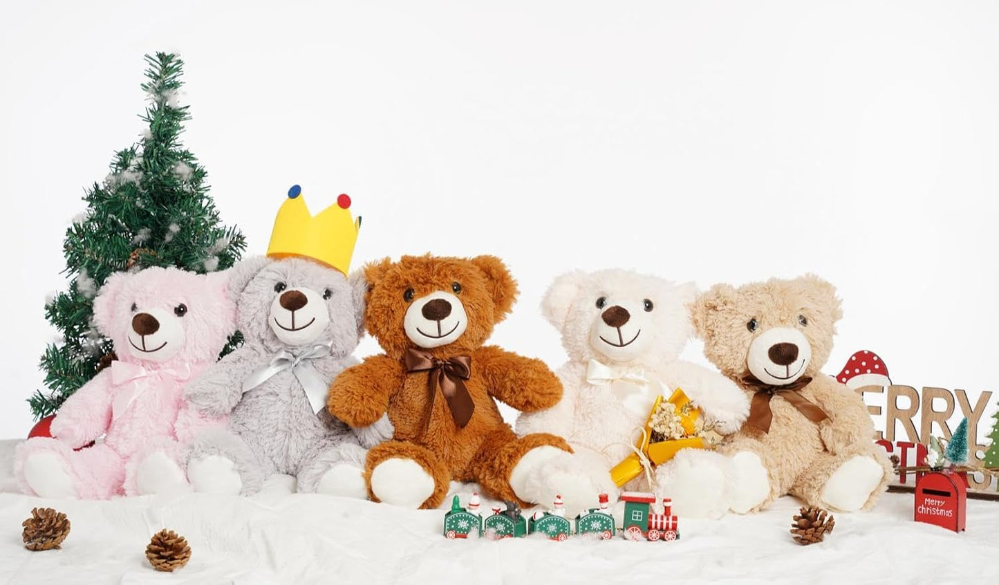Quaakssi Ositos de peluche a granel 5 paquetes de juguetes de peluc...