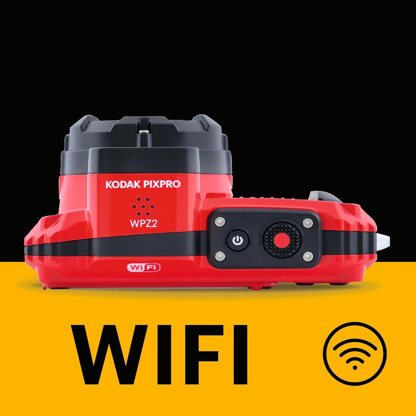 KODAK PIXPRO WPZ2 - Cámara digital impermeable de 16 MP, 49.2 ft, z...