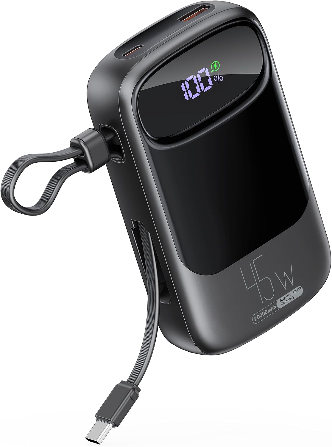 RETMSR Cargador Portátil 20000mAh 45W USB C Carga Rápida, Cable Inc...