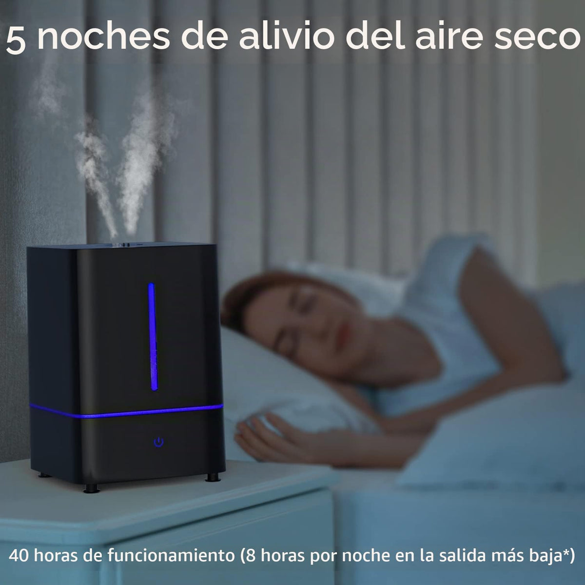 Everlasting Comfort - Humidificadores para dormitorio (4L) \u2013 H...