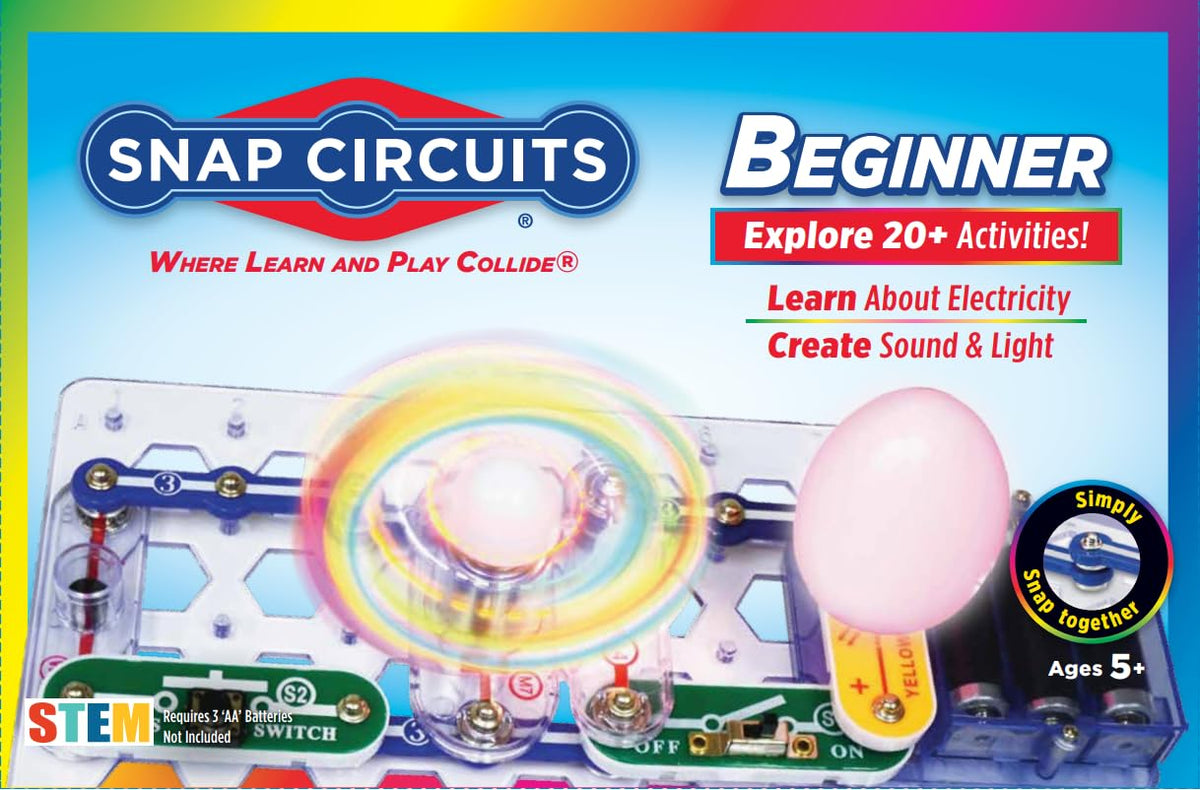 Set electrónico Discovery de Snap Circuits Beginner | El juego de e...