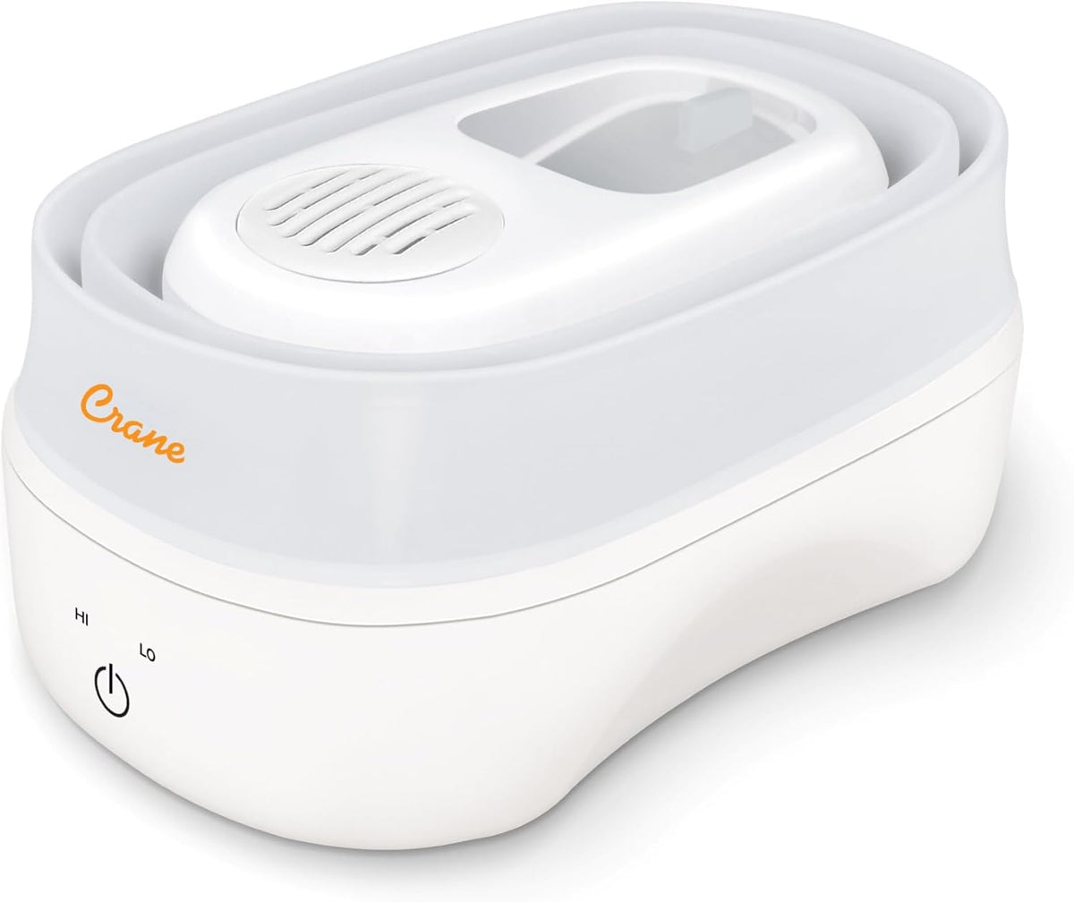 Humidificador plegable de niebla cálida, blanco, relleno superior,...