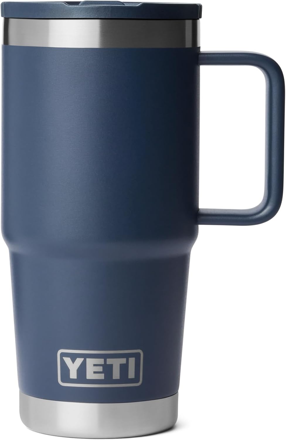 YETI Rambler - Taza de viaje de 20 oz con tapa de pajilla abatible...