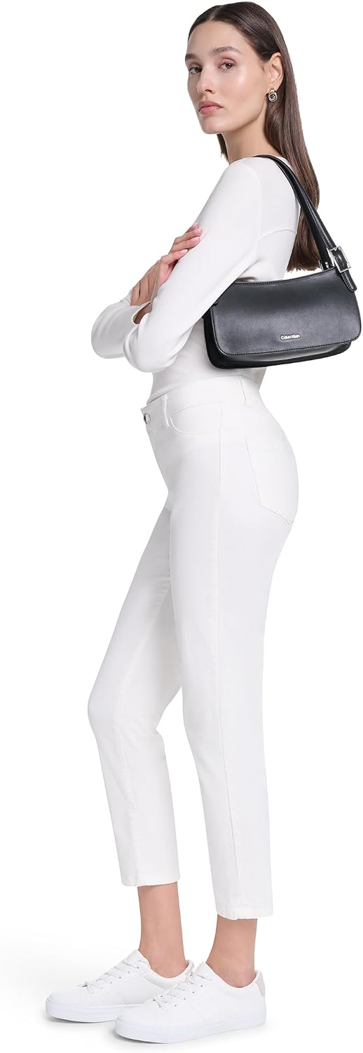 Calvin Klein Bolso de hombro Harlan East\/West con cremallera super...