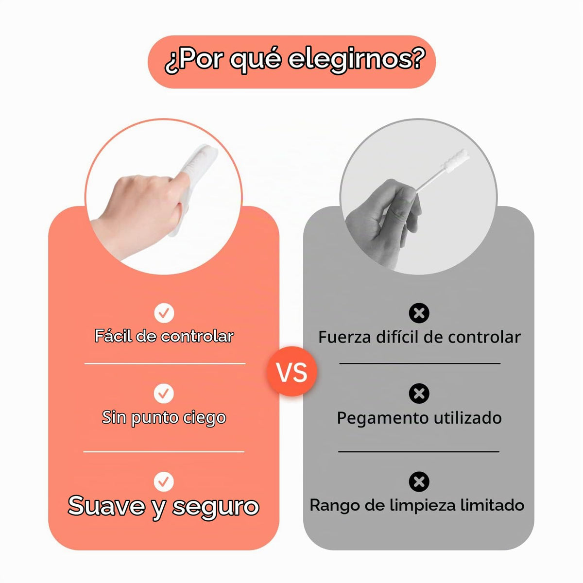 Tongueclear Toallitas Secas para Niños Pequeños y Bebés, Toallitas...