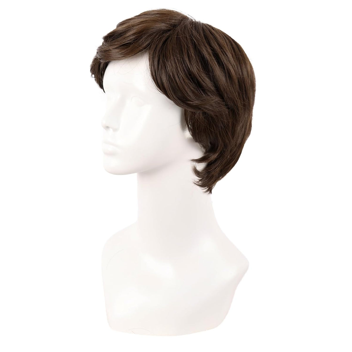 MapofBeauty Peluca corta de disfraz de cosplay guapo para hombre, d...