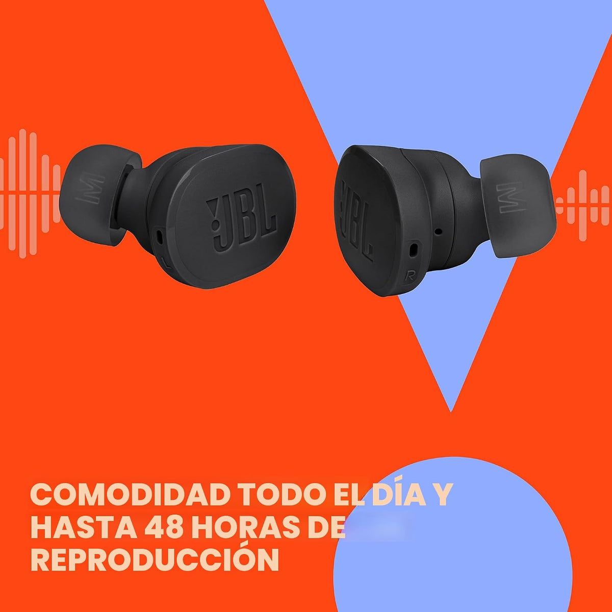 JBL Tune Buds - Auriculares verdaderos inalámbricos con cancelación...
