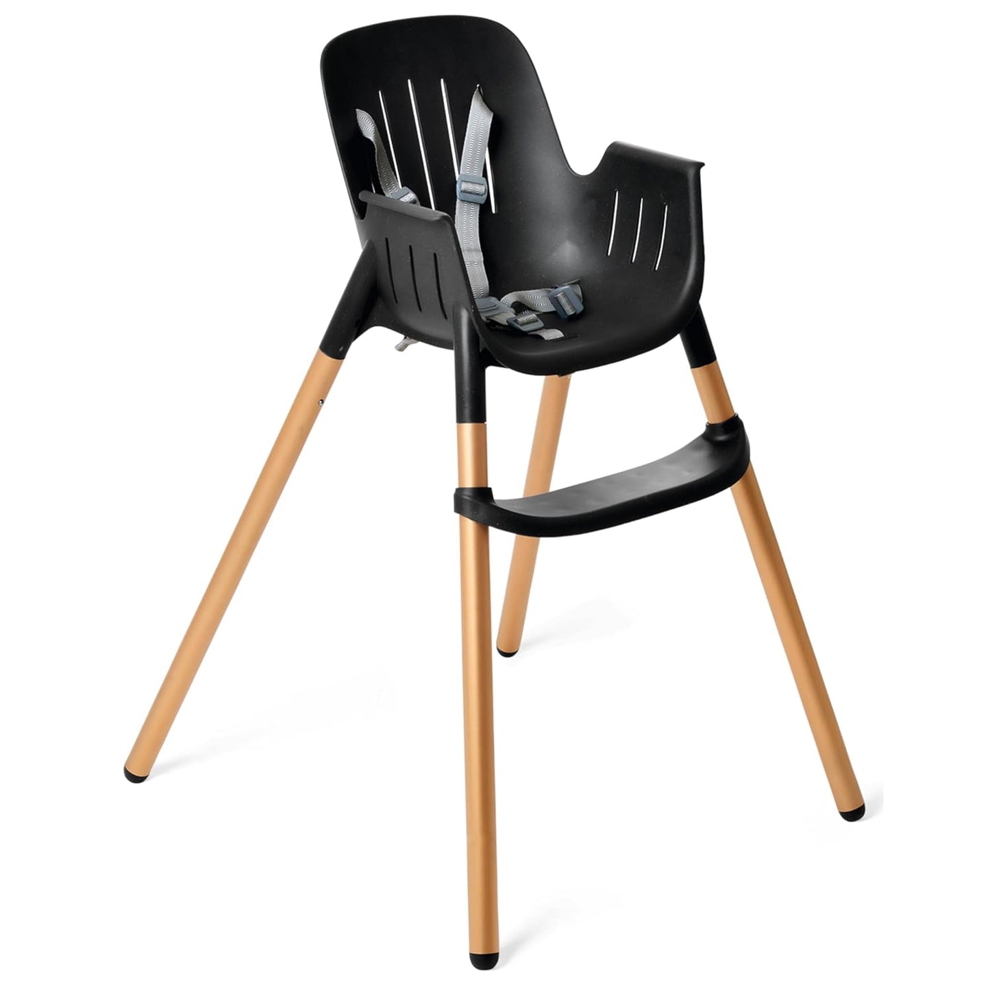 PEG Poke - Silla alta - Midnight Sky (negro y dorado) | Moderno y f...