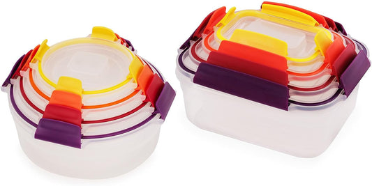 Joseph Joseph Nest Lock - Juego de 16 piezas de recipientes de plás...