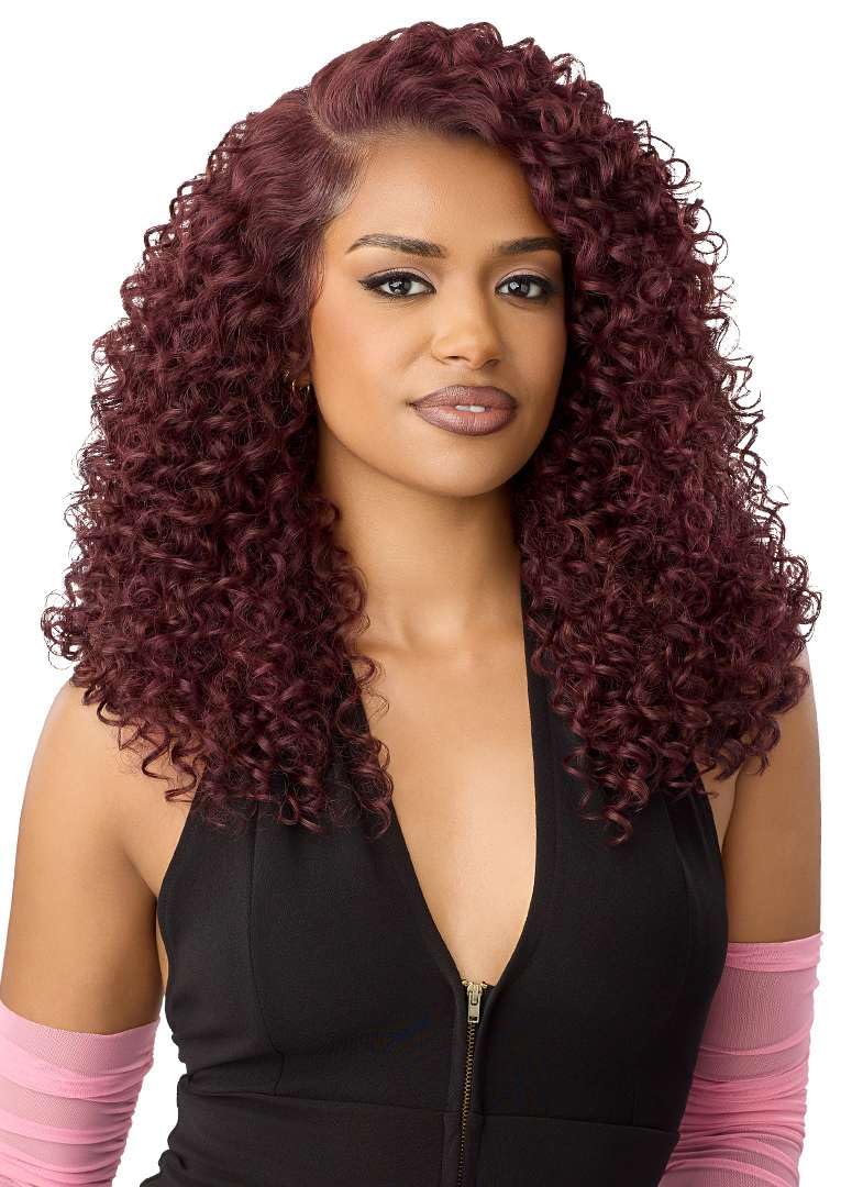 Outre Peluca de encaje frontal - Línea perfecta de cabello 13 x 6 -...