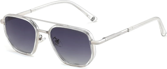 FEISEDY - Lentes de sol polarizados estilo aviador para hombres, ma...