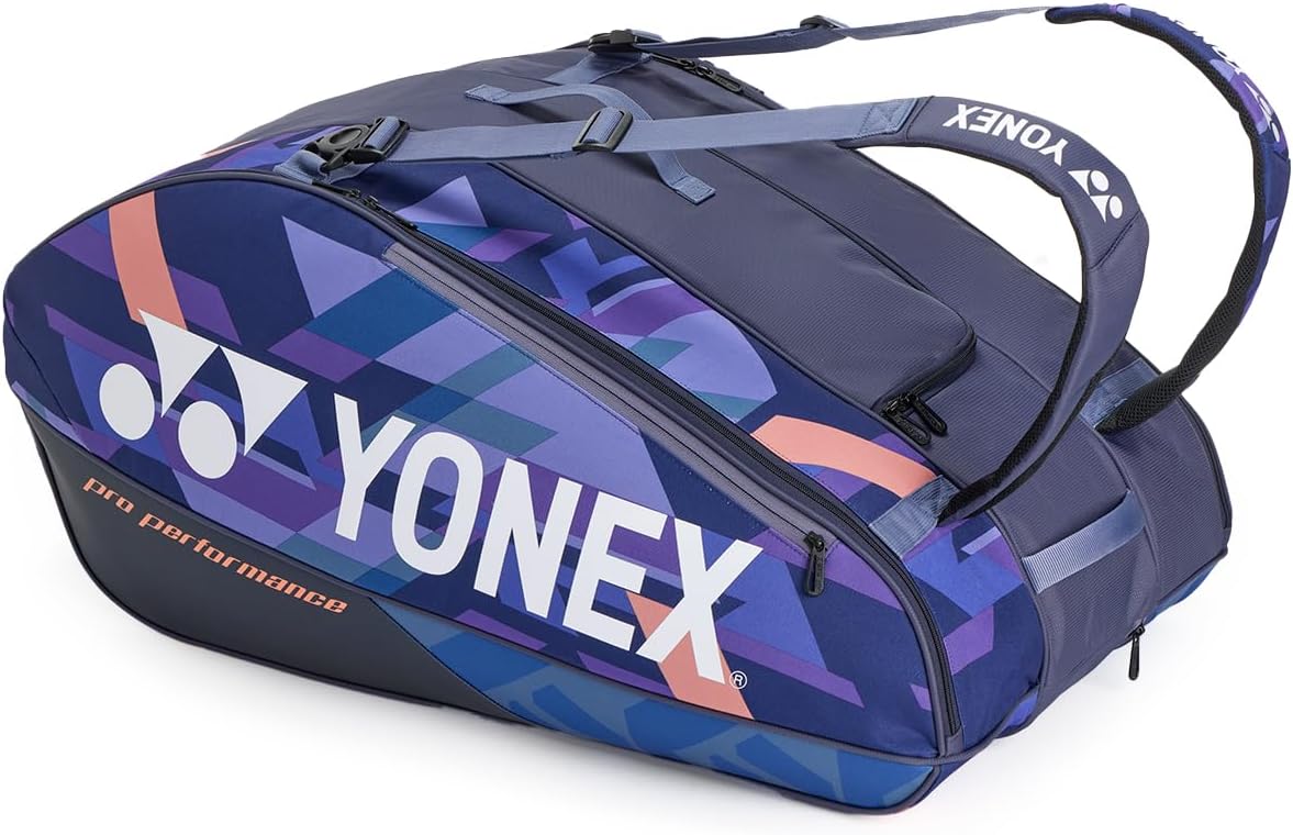 Bolsa de raqueta de tenis profesional Yonex Pro 12, Estuche de viaj...