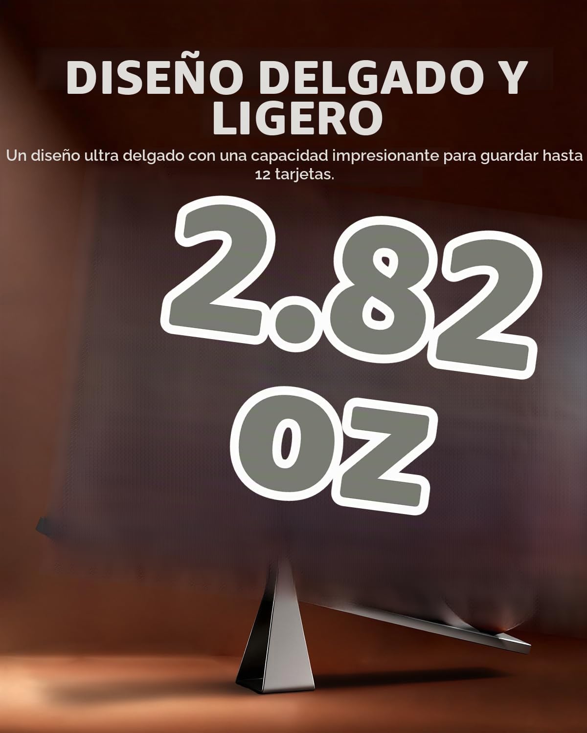 LORZOR Cartera táctica delgada, cartera minimalista para hombres, c...