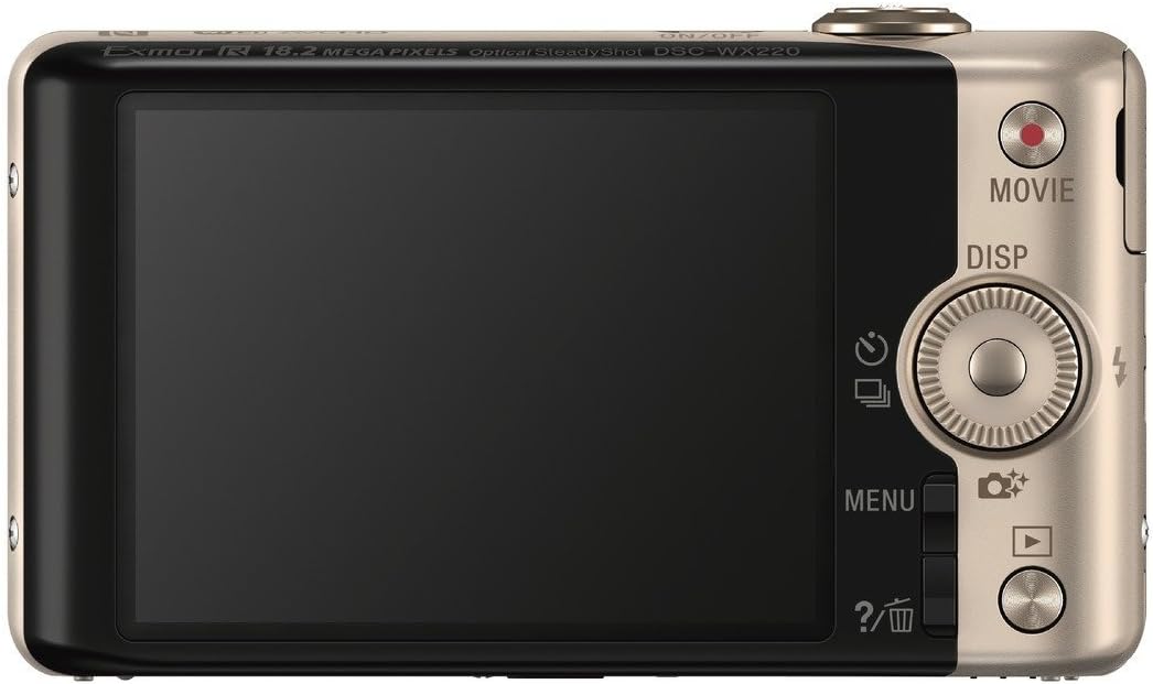 Sony 18.2 MP cámara digital con LCD de 2.7 pulgadas