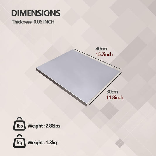 Tabla de cortar de acero inoxidable para cocina - Tablas de cortar...