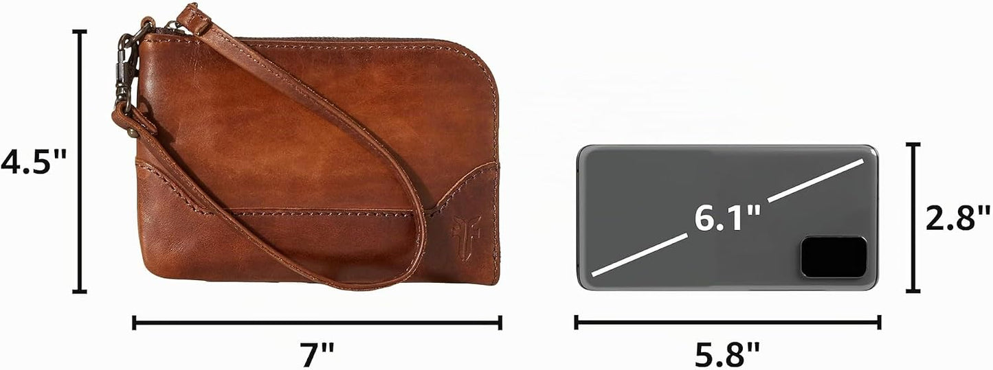 FRYE - Melissa - Bolso de pulsera de cuero