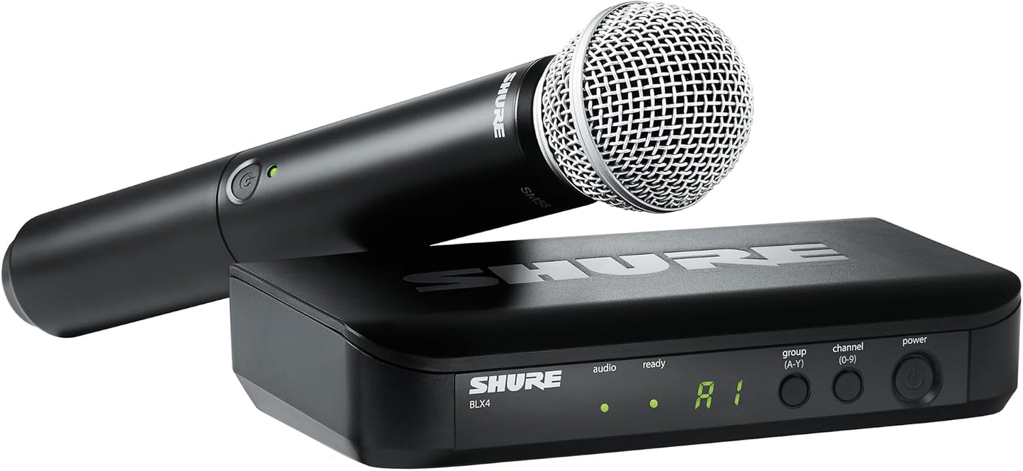 Sistema de micrófono inalámbrico Shure BLX24\/SM58 - Vida de baterí...