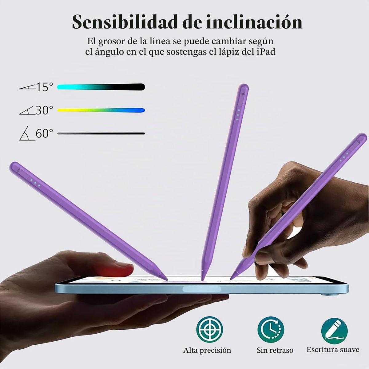 Pluma Stylus para iPad 11 y 10ª Generación, Carga 14 Minutos Más Rá...