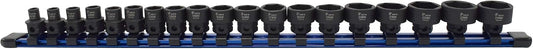 Astro Tools 78319 - Juego de llaves de vaso de impacto nano de perf...