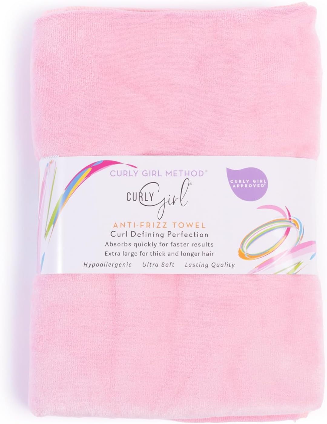 Toalla Curly Girl para Mujeres con Rizos, Anti-Encrespamiento, Abso...