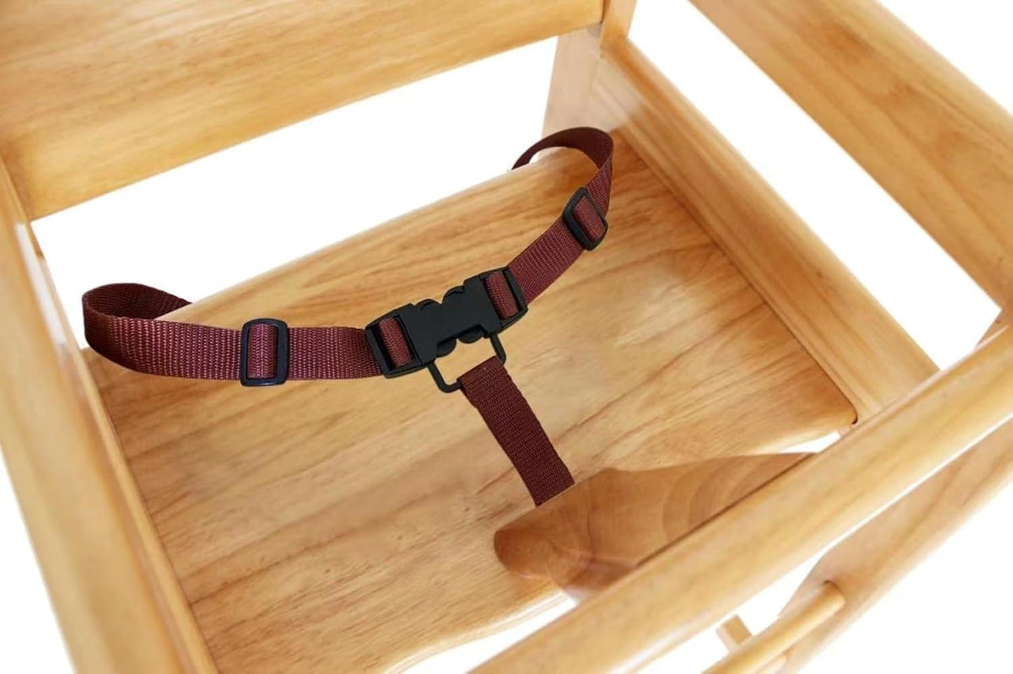 Silla alta de madera para bebés y niños pequeños, silla alta apilab...