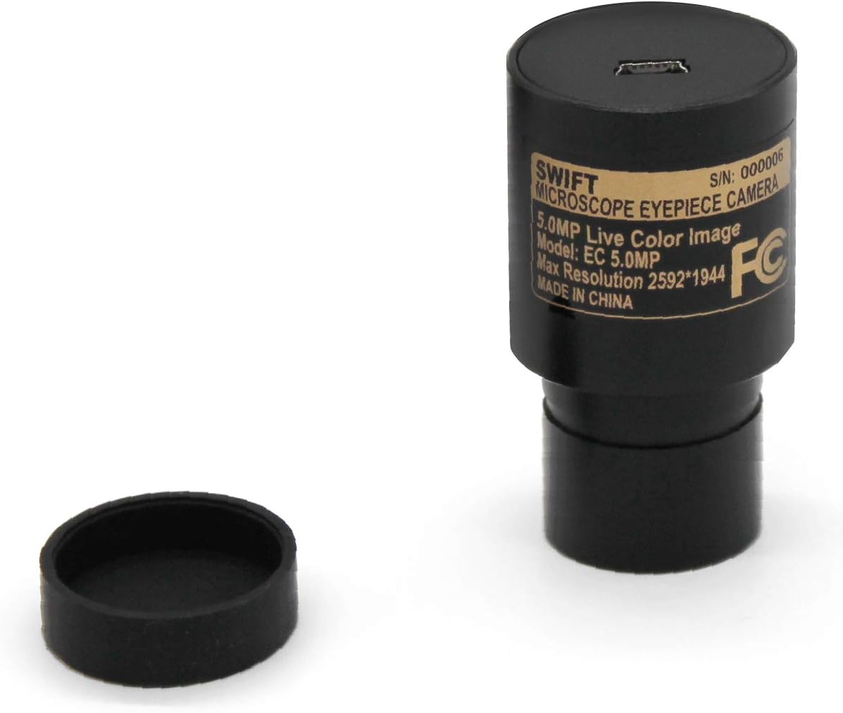 Swift Cámara digital de 5.0 megapíxeles para microscopios | Soporte...