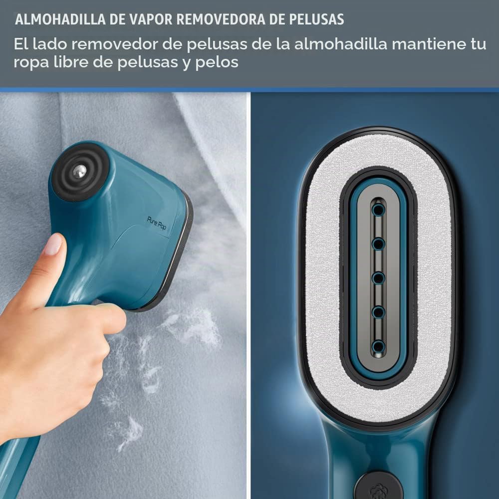Rowenta PurePop Vaporizador de Mano para Ropa 1.5 Libras Calentamie...