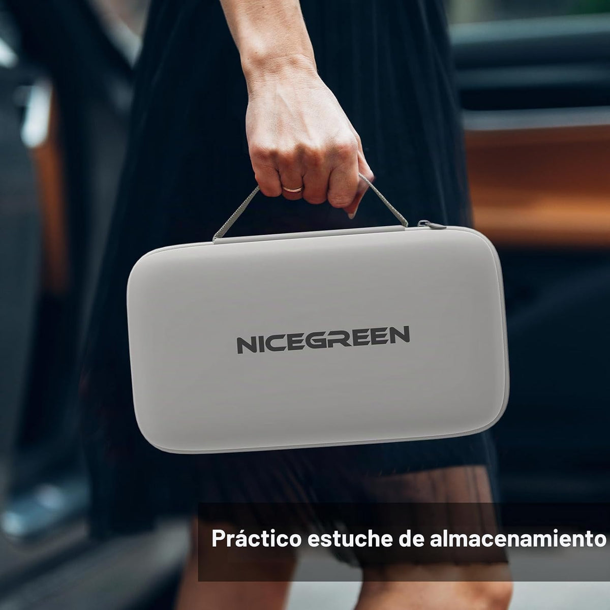 NICEGREEN Life Extractor de leche portátil S21, extractor de leche...