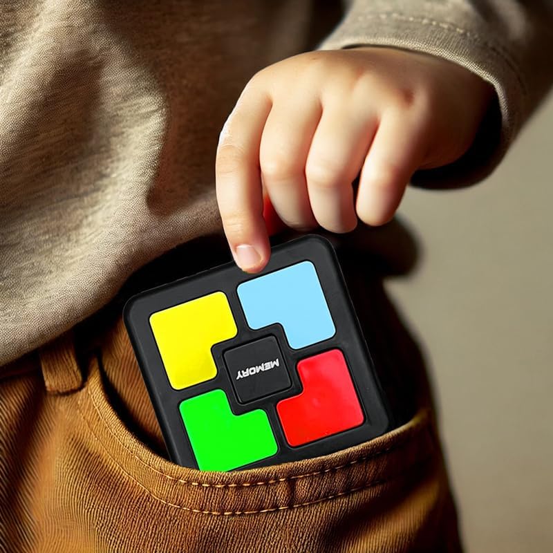 tingbowie Juego de memoria iluminado, juguete electrónico de mano,...