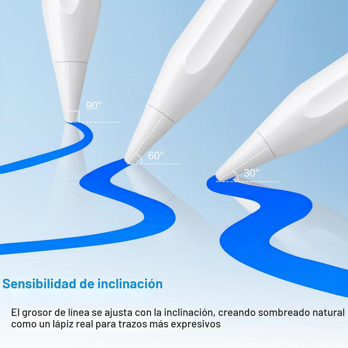 Lápiz capacitivo para iPad Apple: Carga rápida para lápiz de Apple...
