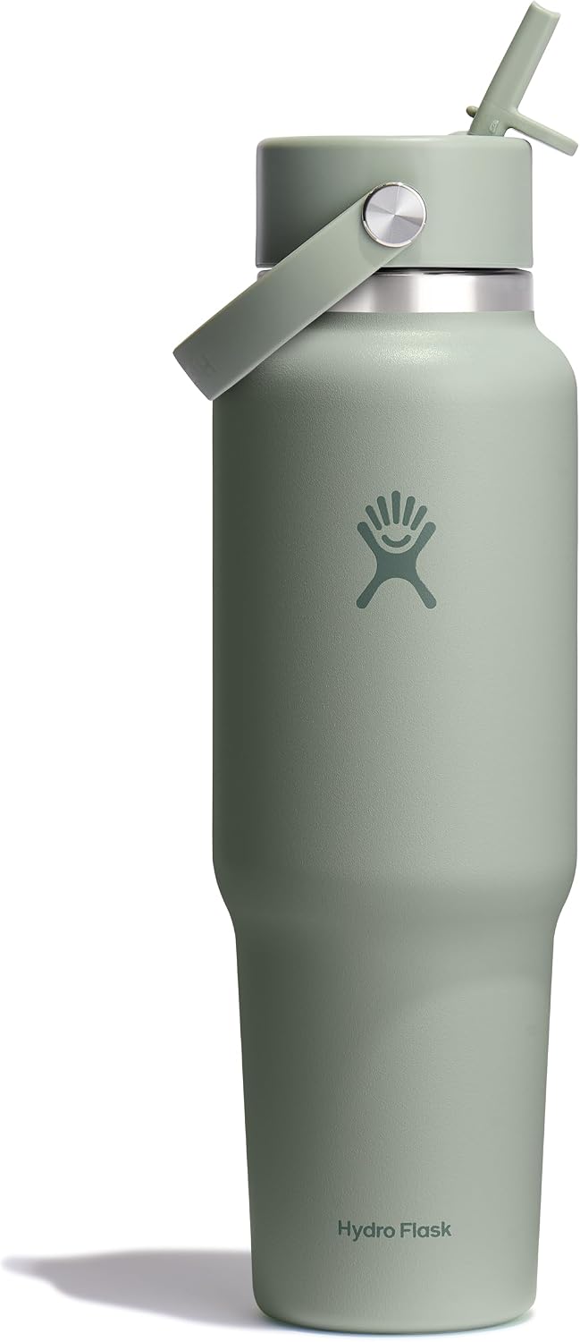 Hydro Flask Botella de agua de viaje \u2013 Acero inoxidable aislad...