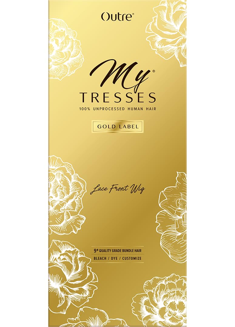 Outre Mytresses Peluca de encaje frontal dorado - Cabello humano -...